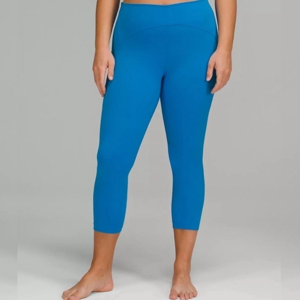 Lululemon High Rise Leggings Poolside Blue 12